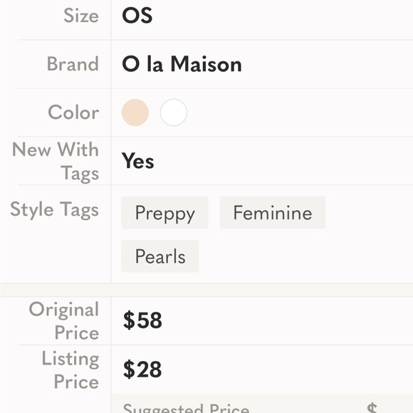 O La Maison Baroque Pearl Necklace and Earrings - Picture 5 of 5